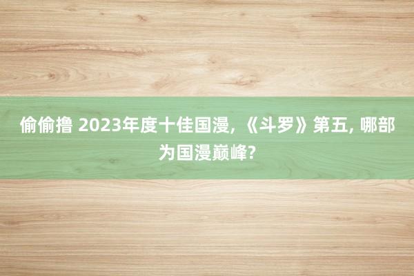 偷偷撸 2023年度十佳国漫， 《斗罗》第五， 哪部为国漫巅峰?