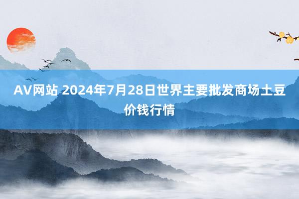 AV网站 2024年7月28日世界主要批发商场土豆价钱行情