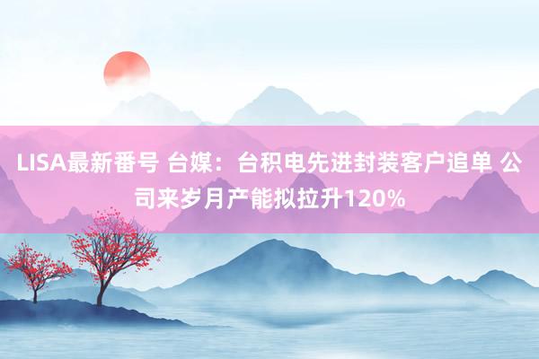 LISA最新番号 台媒：台积电先进封装客户追单 公司来岁月产能拟拉升120%